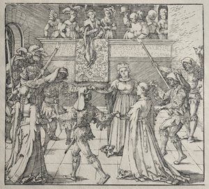 Az Álarcos alkotó: attributed to Albrecht Dürer