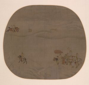 Az őszi vadászat alkotó: attributed to Chen Juzhong
