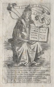 Szibilla: A delphoi szibilla alkotó: attributed to Francesco Rosselli