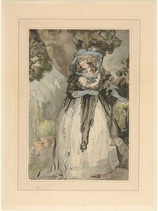 Mrs. Samuel Howitt (született Elizabeth Rowlandaon) alkotó: attributed to George Murgatroyd Woodward