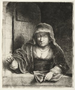 A nő a körtével alkotó: attributed to Painter of the Royal Procession