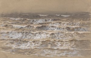 A hullámok tanulmányozása alkotó: attributed to Samuel Palmer