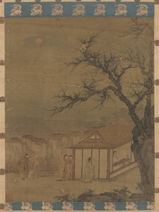 A Qin hallgatása alkotó: attributed to Tang Yin