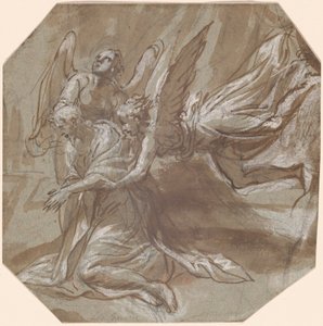Krisztus a Gecsemánéban alkotó: called Bertoia Jacopo Zanguidi