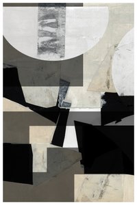 Absztrakt geometrikus kollázs alkotó: cartissi