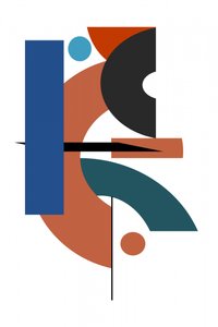 Absztrakt geometriai harmónia alkotó: cartissi