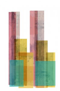 Színes geometrikus rétegek alkotó: cartissi