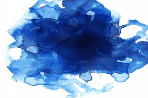 Mélykék akvarellcsobbanás alkotó: cartissi