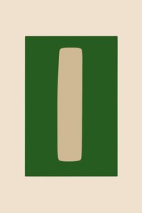 Minimalista zöld forma alkotó: cartissi