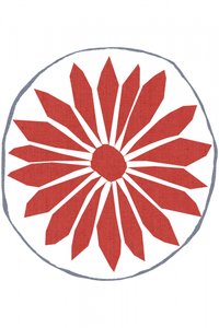 Vörös népi virág alkotó: cartissi