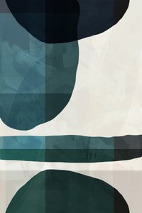 Nyugodt kék formák alkotó: cartissi