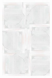 Fehér geometrikus absztrakt