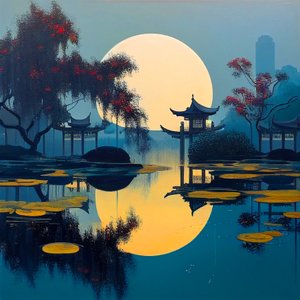 Japán tájkép és hagyományos otthoni külső festészet, Wall Art | Vászonnyomatok