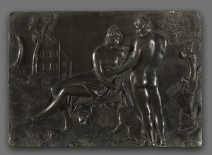 Vénusz és Adonisz alkotó: follower of Georg Raphael Donner