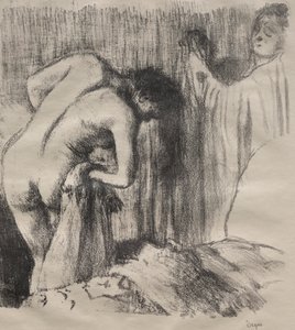 A fürdő után III alkotó: imitator of Antoine Louis Barye