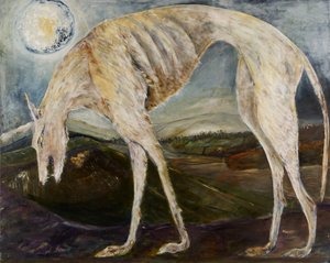 Gothic Hound, 2017 (olaj, vászon)