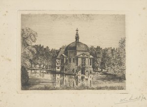 Kilátás Trompenburgh-ra alkotó: jonkheer Barthold Willem Floris van Riemsdijk