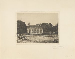 Waterland birtok alkotó: jonkheer Barthold Willem Floris van Riemsdijk