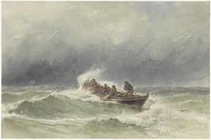Mentés a tengeren alkotó: jonkheer Jacob Eduard van Heemskerck