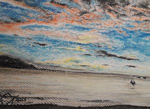 NAPLEMENTE A MEDINAI STRANDON alkotó: miguelmendez_art.ve