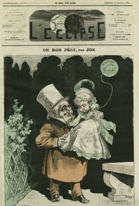 Jó apa, Adolphe Thiers (1797-1877), francia történész és államférfi. Borító a „” L