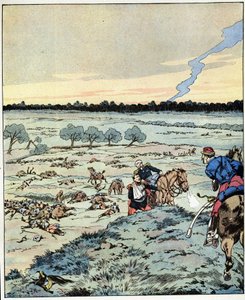 Csatahajók? Nincs több! Tábornok válasza egy tisztnek, aki a reischoffeni csatában erősítést kért, és aki 1870-es nagy szolgálatáról ismert. Job illusztrációja (Jacques Marie Gaston Onfray és Breville) (Jacques-Marie) (1858-1931) for t alkotó: pseudonym for Onfray de Breville Jacques Job