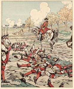 Ágyú? Hát... Megöl, íme, Saint Pern (Saint-Pern) minden szava a kezében ejtette ki a tubát, miután az ellenséges hadsereg fegyverei gránátosokat mészároltak le az 1759-es mindeni csatában a hétéves háború alatt. , hogy helyreállítsa a bátorságot a t alkotó: pseudonym for Onfray de Breville Jacques Job