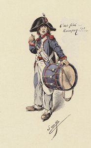 Dobos fiú (színes litó) alkotó: pseudonym for Onfray de Breville Jacques Job