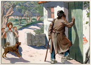 Joachim Murat (1767-1815), Nápoly dechu királya, 1815-ben, nápolyi szökése után Provence-ban vándorolt. Jacques Marie Gaston metszete, Onfray de Breville dit Job (1858-1931) alkotó: pseudonym for Onfray de Breville Jacques Job