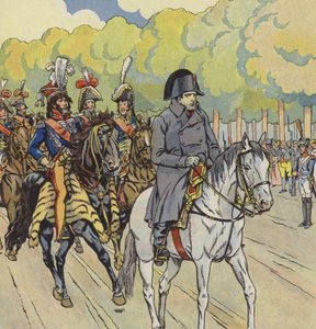 I. francia Napóleon, a "kis tizedes" beceneve (színes litó) alkotó: pseudonym for Onfray de Breville Jacques Job
