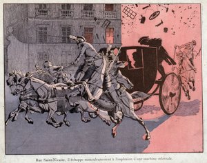 A rue Saint Nicaise támadása alkotó: pseudonym for Onfray de Breville Job