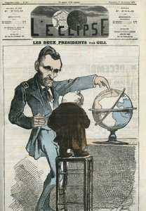 A két elnök, Ulysses Simpson Grant alkotó: pseudonym for Onfray de Breville Job