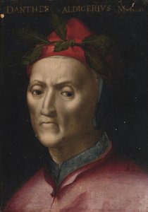 Dante Alighieri portréja 1265-1321 alkotó: second half 16th cen. Italian