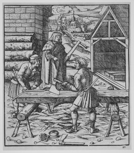 Asztalosok, kb.1500.