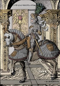 Maximilian császár portréja, 1518