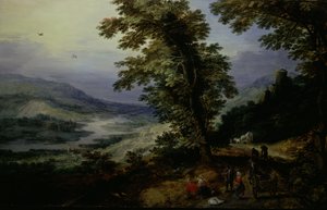 Hegyi út utazókkal, c. 161025. alkotó: the younger Joos de Momper