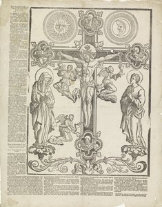 Lelki ének, / Urunk szenvedéséről / Jézus Krisztus (cím a tárgyon) alkotó: weduwe Jacobus van Egmont