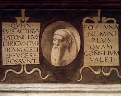 Maximes részlete - Freskó, 15. század vége alkotó: Giorgione