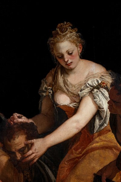 Judith mit dem Kopf des Holofernes (Detail) von (1528-88) Veronese