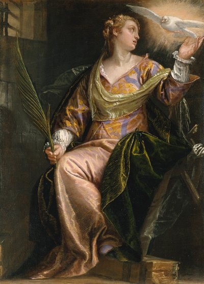 Alexandriai Szent Katalin a börtönben, 1580-1585 körül (olaj, vászon) alkotó: Veronese