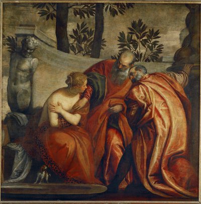 Susanna és a két vén ... alkotó: (1528-88) Veronese