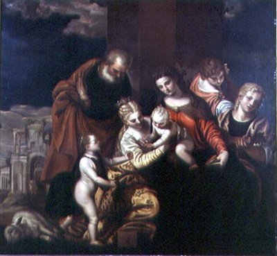 Szent Katalin misztikus házassága alkotó: Veronese