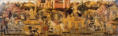 Dávid diadala (tempera és ezüst arany alapon) alkotó: (15th c.) Giovanni di Ser Giovanni