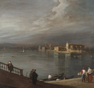 San Cristoforo, San Michele és Murano a velencei Fondamenta Nuove-tól alkotó: Canaletto