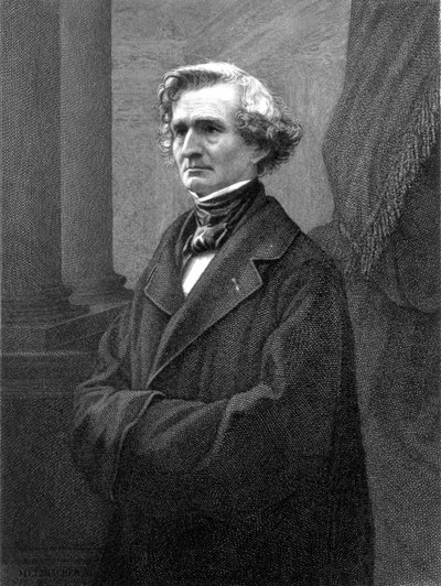 Berlioz portréja Nadar után – a „Kortárs portrékban”” alkotó: Nadar