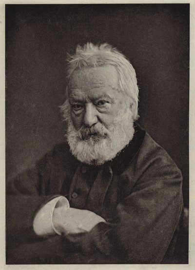 Victor Hugo (f/w fotó) alkotó: Nadar