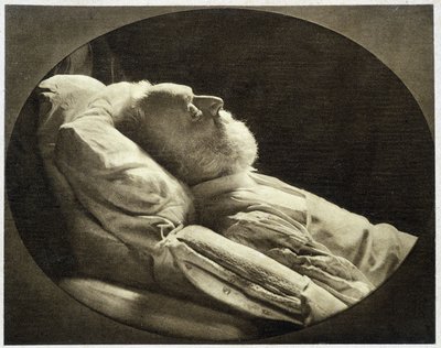 Victor Hugo a halálos ágyon, május 22 alkotó: Nadar