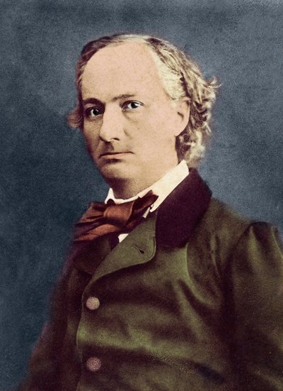 Charles Baudelaire portréja (Párizs alkotó: Nadar