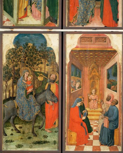 12 jelenet a Szűzanya életéből ... alkotó: (active c.1463 c.1490) Master of Wilten