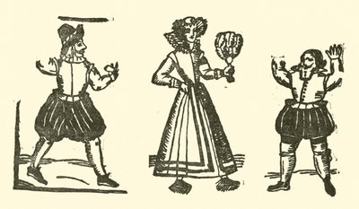 Illusztráció a Roxburghe-balladákhoz (fametszet) alkotó: (after) English School